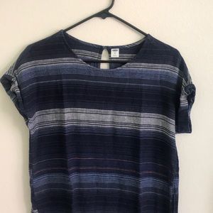 3/ $25 Linen cocoon shirt dress